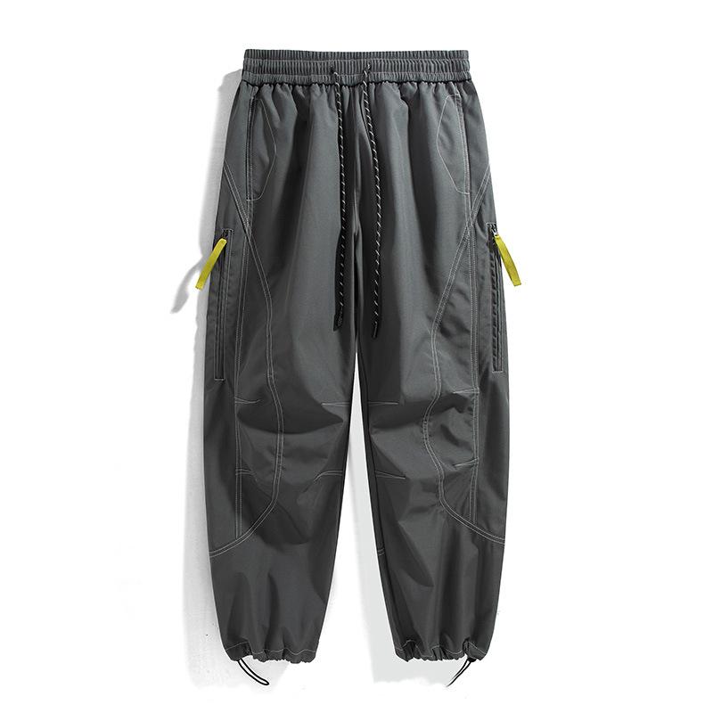 Summer New Tooling Storm Pants for Men and Women Functional Waterproof Soft Shell Mountaineering Straight Casual Sports Trousers for Men