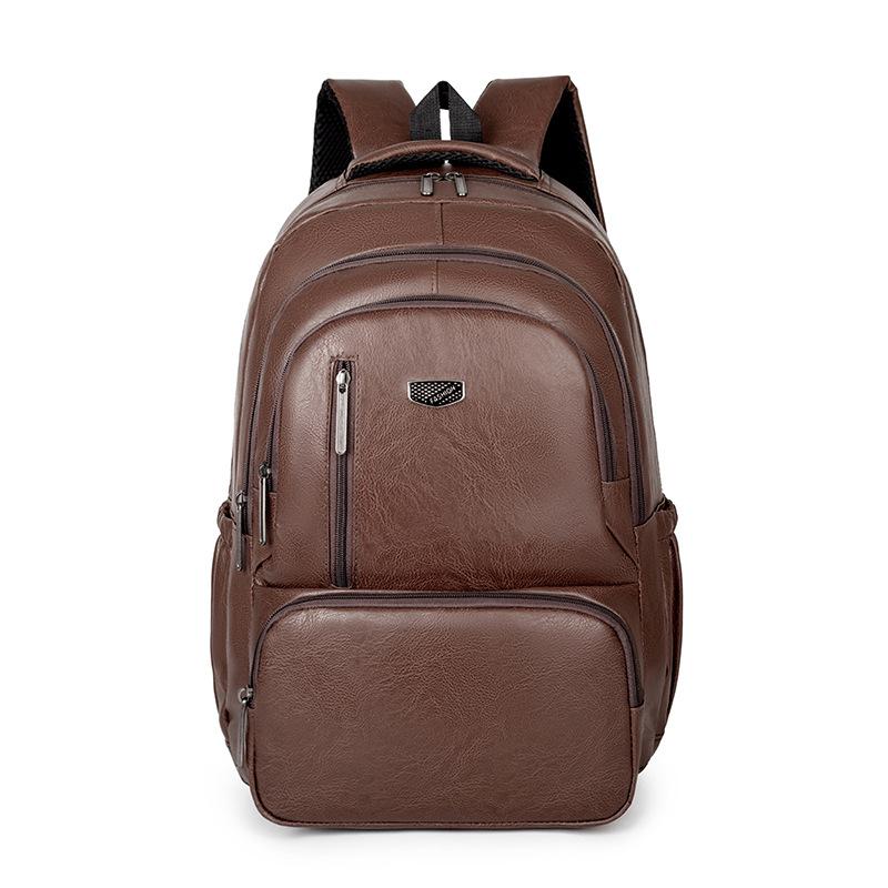 TS JYL laptop bag,2025 Large Backpack Waterproof Solid Color Student Travel Business Bag