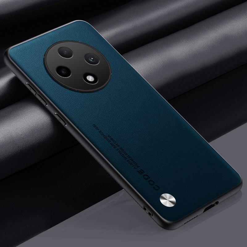 Роскошный чехол из искусственной кожи для OPPO A3 Pro, задняя крышка, матовый силиконовый противоударный защитный чехол для телефона для OPPO A1 A2 Pro A1X A2X 5G