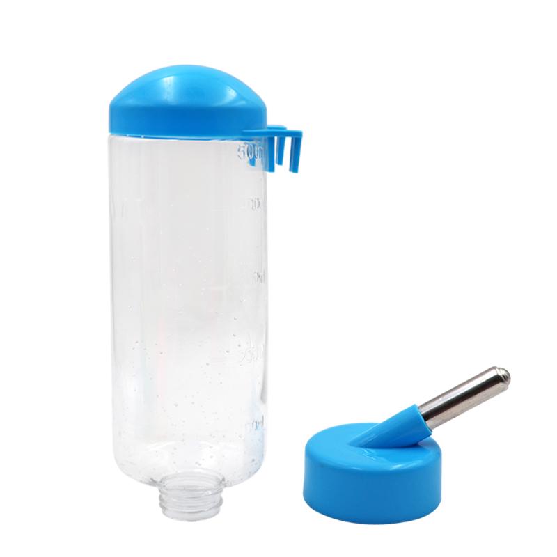 500ml Pet Rabbit Nipple Drinker Water Bottle Dispenser Feeder Hanging Pet Dog Guinea Pig Squirrel Rabbit Drinking Head