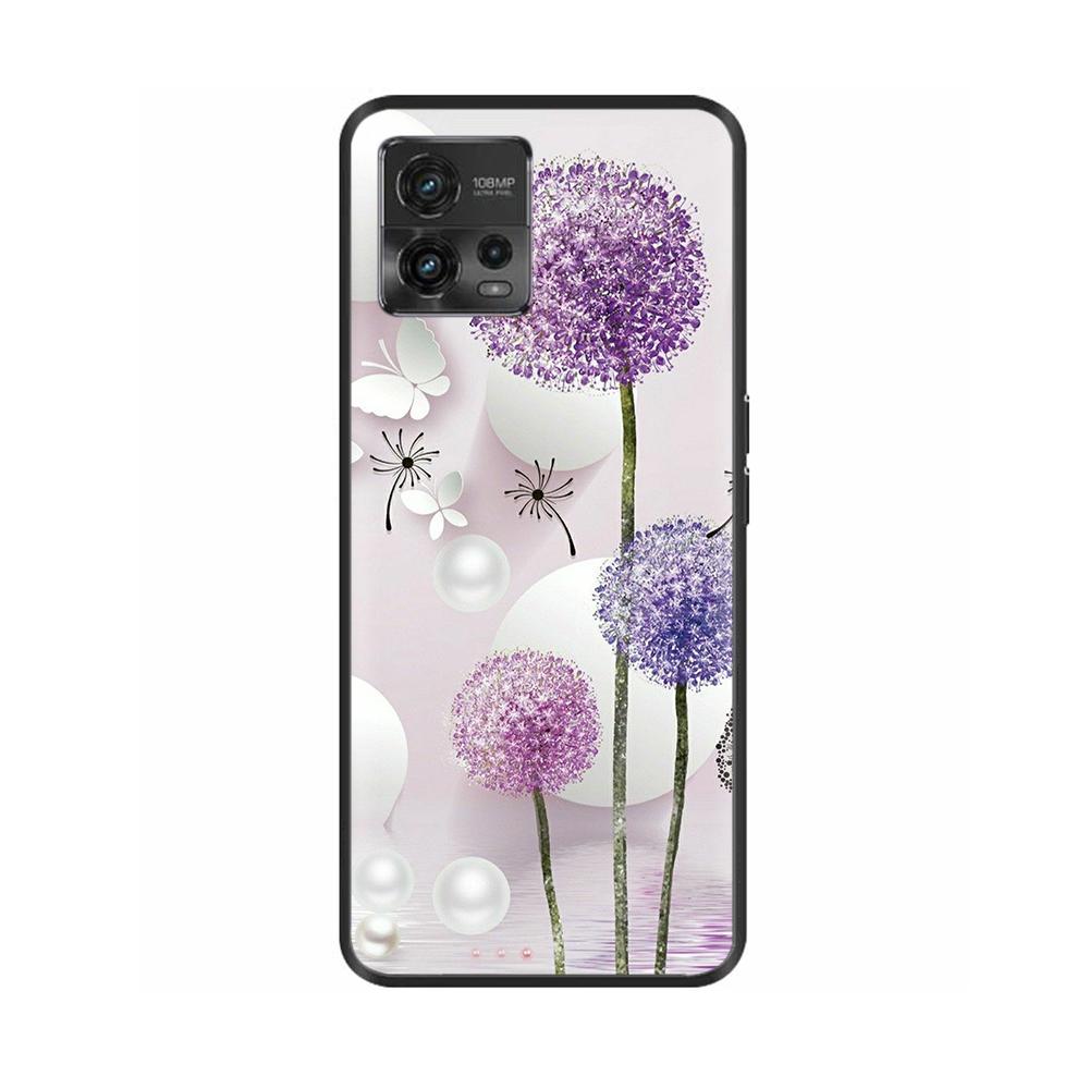 For Moto G72 Case Couple Panda Phone Back Cover For Motorola G72 Cover MotoG72 G 72 Protective Soft Liquid Silicone Funda Bumper