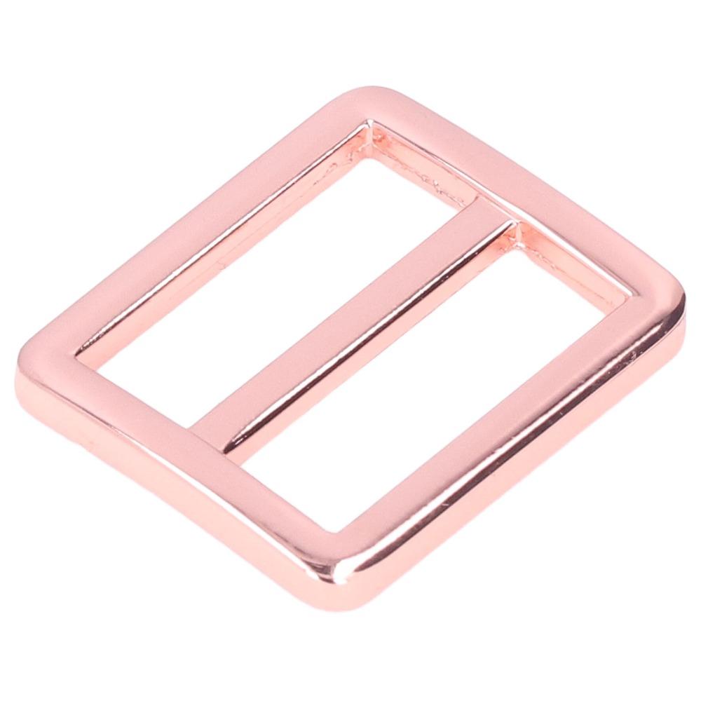 10pcs Durable Metal Tri-Glide Slide Buckle Glossy Finish Adjustable Buckle DIY Project