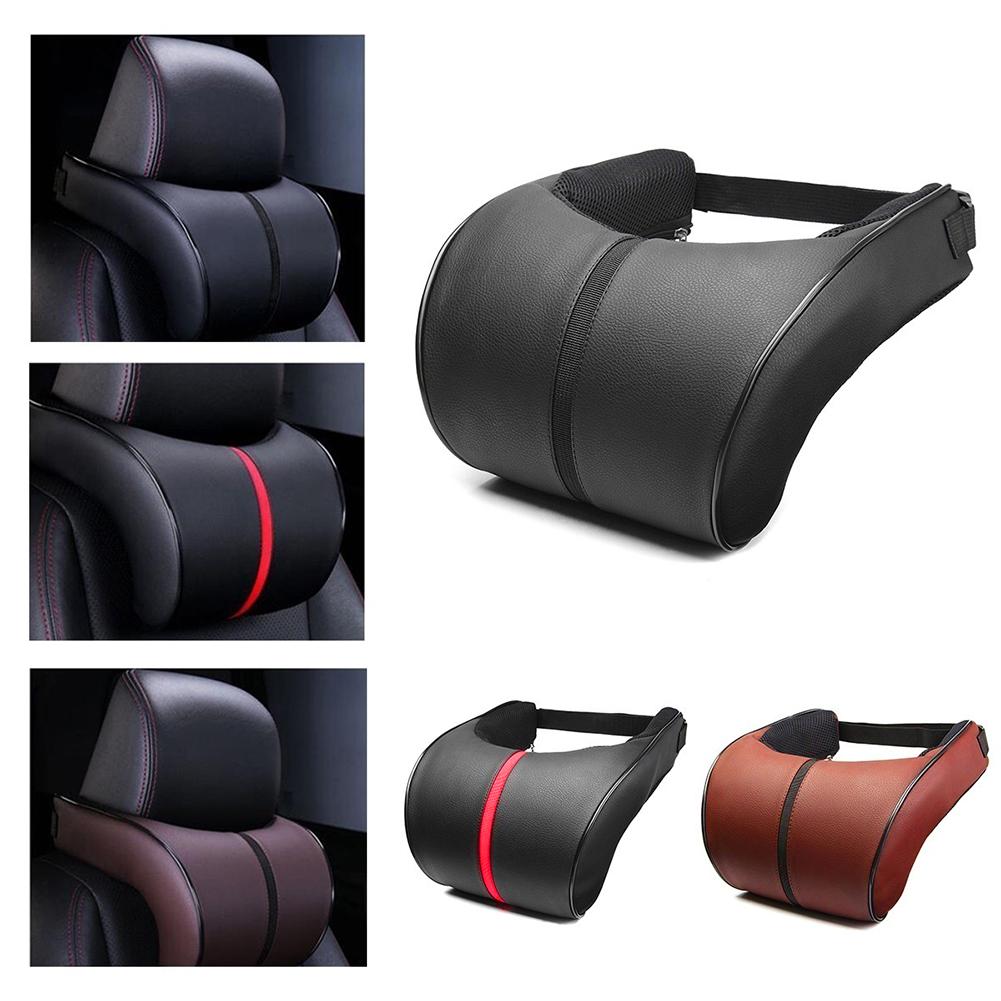 Cars Auto Parts Rest Neck Seat Protection Car Cushion Pillow Headrest Adjustable Cotton Memory