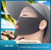 Ультратонкая дышащая солнцезащитная маска для лица Ice Silk