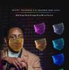 Светодиодная светящаяся маска, светящийся реквизит для бара и батута, USB-зарядка, красочная светящаяся маска из оптоволокна