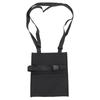 Urine Drainage Bag Holder with Adjustable Strap Quick Release Button Portable Urine Bag Cover Black