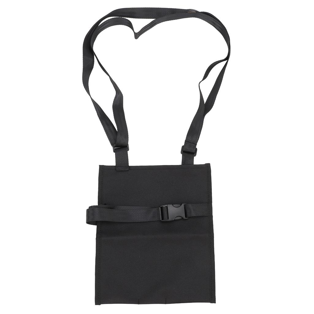Urine Drainage Bag Holder with Adjustable Strap Quick Release Button Portable Urine Bag Cover Black