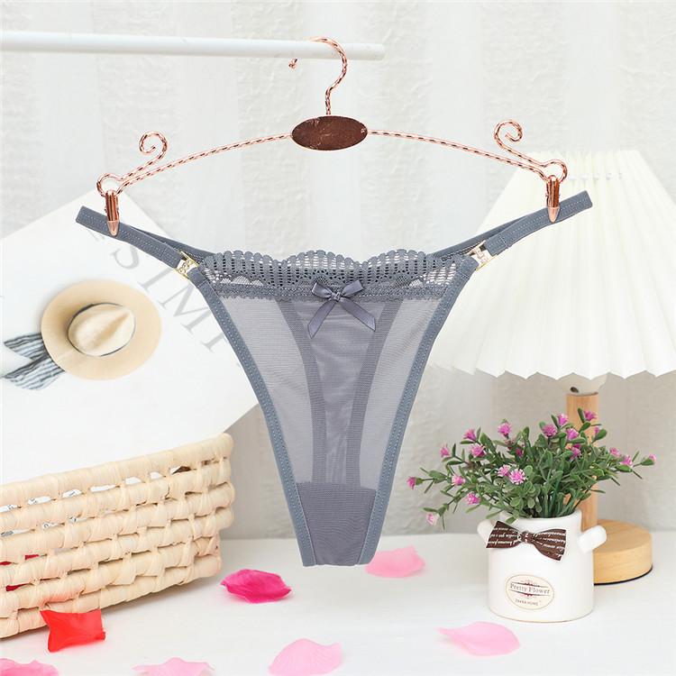 Mesh Lace Sexy Women's Panties Seductive T Pants Ladies Thong