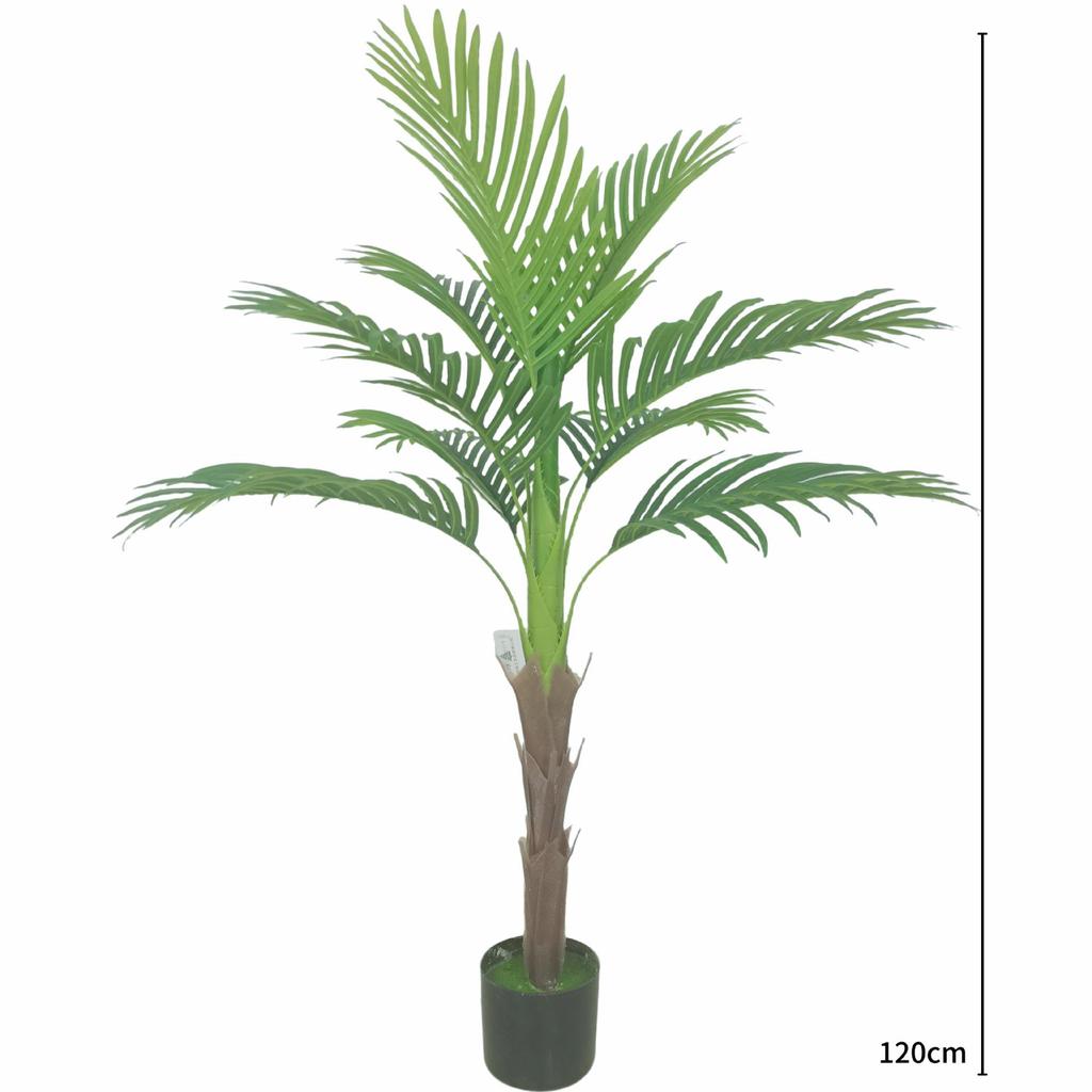 Nordic Areca Palm Potted Indoor Plant - Large Single Stem for Living Room Decor
