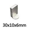 30x10x6mm Block Powerful N35 Magnets Super Sheet Permanent Magnetic Strong Neodymium Magnet 30*10*6mm