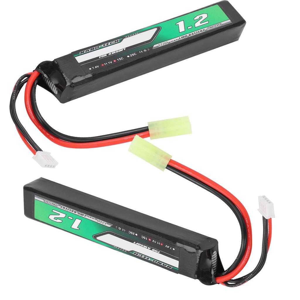 11.1V 15C 1200mah RC Car Chargeable Lithium Battery Portable for Tamiya Output Plug