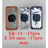 Корпус-конвертер для iPhone XR на 17 Pro 11, как 17 Pro X XS Max. Замена задней крышки, переделанное шасси