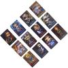 Wonderland Hologram Paper Tarot Cards Divination Playing Cards Interaction Board Game Card