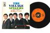 7-дюймовая пластинка VILLAGE SINGERS - Ochiba To Kuchiduke / Shiawase Iro  SONA86012 CBS SONY 1968 Япония Японская поп/рок Б/У
