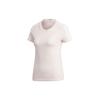 W E 3S Slim Tee Three Stripes Fitted Sports Round Neck Short Sleeve T-Shirt Women Tops Pink GD3038