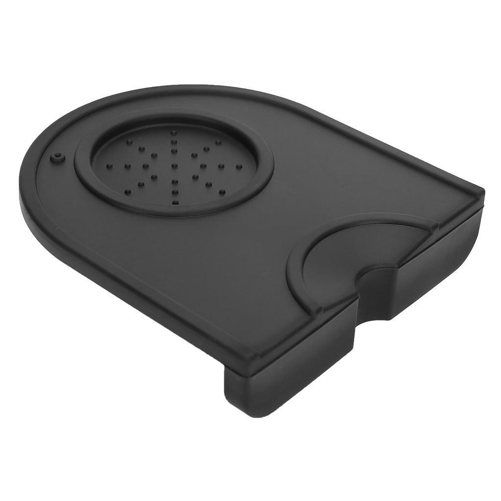 Silicone Coffee Tamper Holder Powder Pad Antiskid Coffee Tamper Mat Coffee Making AccessoriesBlack Small Size