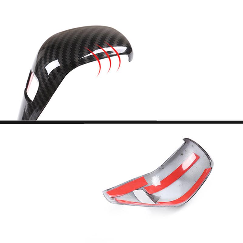 Интерьер автомобиля, ручка переключения передач, накладка, отделка из углеродного волокна, текстура, украшения из АБС-пластика, аксессуары для BMW 3 серии G20