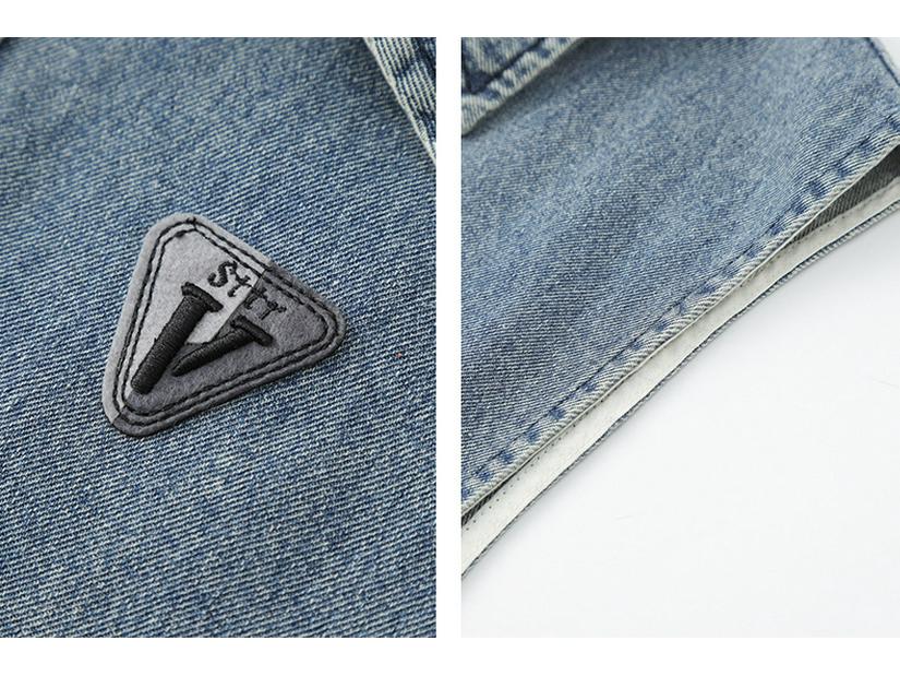 Женский повседневный джинсовый жилет - 2024 Модная омолаживающая верхняя одежда на весну/осень