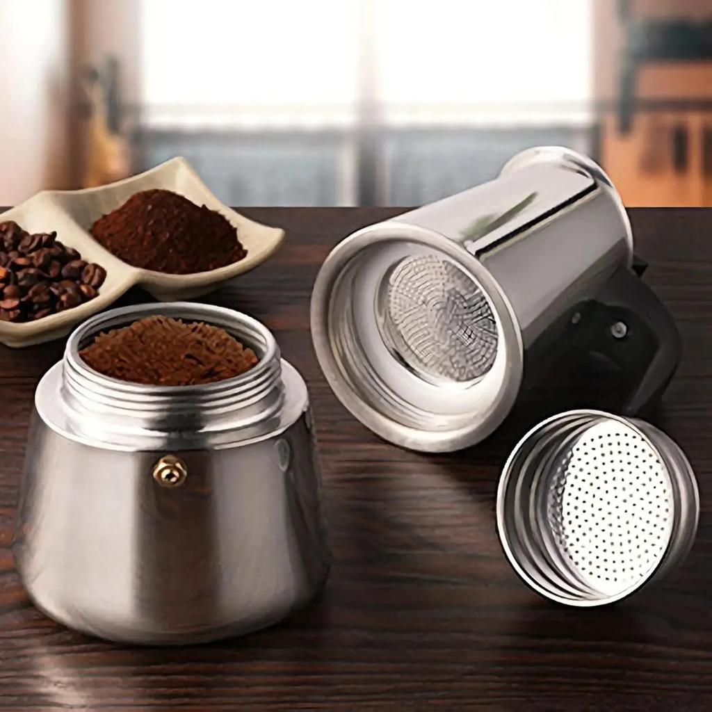 Кофемашина Moka Pot на 12/9/2 чашки Чашки для эспрессо Кофеварки Кофеварка для латте Кофеварка Moka на плите Итальянская кофемашина