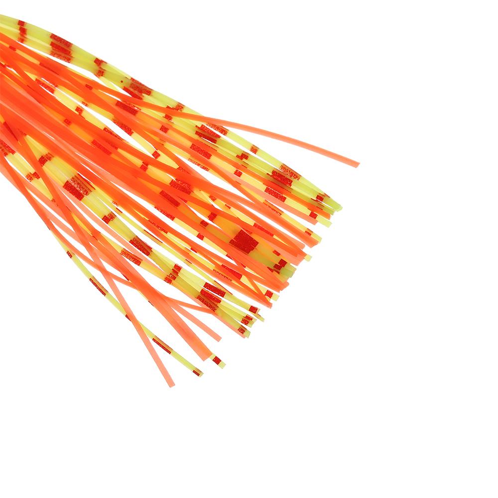 Pcs New Artificial Lifelike Jig Bait Soft Fishing Lures Beard Silicone Skirts Windless Rubber Squid