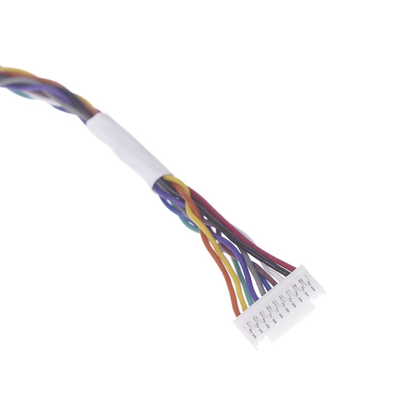 1 шт. Кабель Ethernet Lan Poe Rj45 Сетевой кабель 10-контактный 10-жильный 12-контактный 10-жильный Хвостовой кабель Водонепроницаемая заглушка для камеры