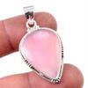 Natural Pink Opal Gemstone Handmade 925 Solid Sterling Silver Pendant 1.5" U4f19