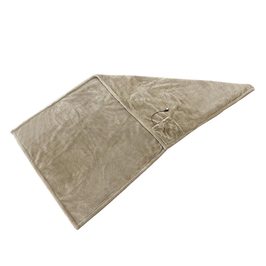 USB-одеяло с подогревом, носимая шаль с подогревом, зимнее портативное электрическое одеяло