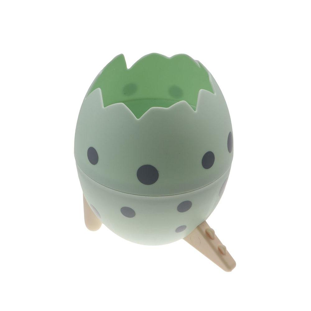 Egg Shape Pen Holder Creative Stationery Storage Box Pencil Case Kids Boys Girls