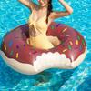 Adult Swim Ring Inflatable Strong Buoyancy Doughnut Shape Water Entertainment Summer Water Park