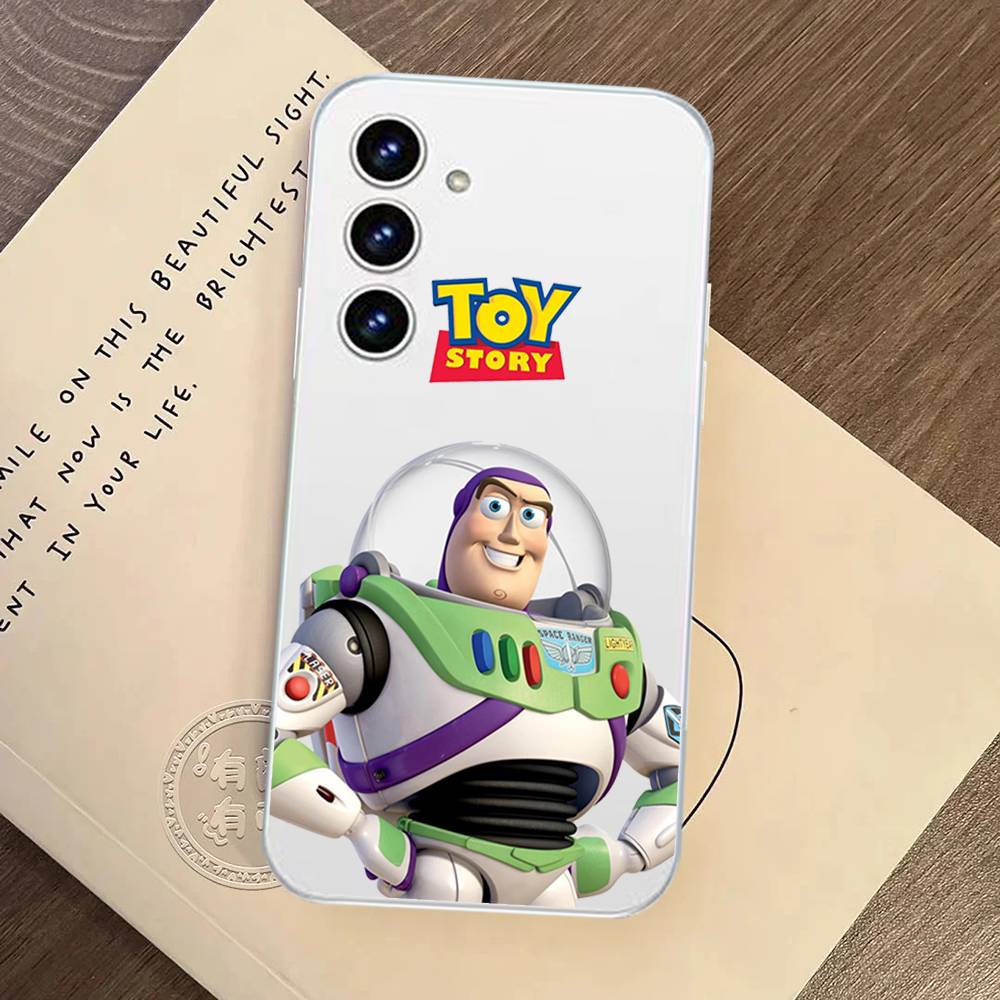 Чехол для телефона B-Buzz Lightyear для Samsung Galaxy S21 S22 S23 S24 S25ULTRA FE Ultra Plus5G A52S Прозрачный чехол