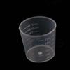 Paint Medicine Pills Transparent Resin Scale Cups Measuring Tool Container Graduated Cups