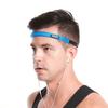 Спортивная повязка на голову для мужчин и женщин, тонкая эластичная повязка на голову для тренировок с регулируемой пряжкой, повязка на голову для бега и футбола