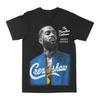 Унисекс Черная Хлопковая Футболка Nipsey Hussle Повседневный Уличный Стиль Хип-Хоп