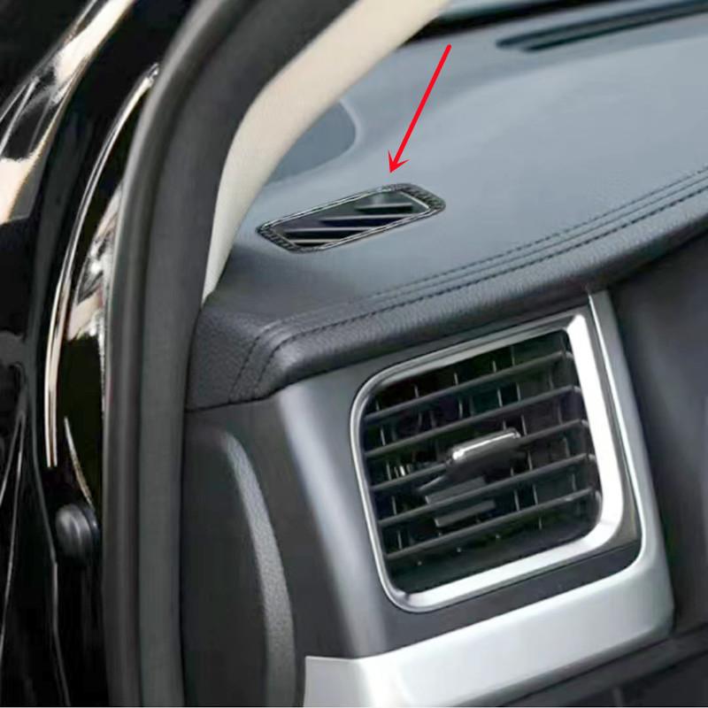 Приборная панель автомобиля, центральная консоль, кондиционер, вентиляционная крышка, накладка, полоски, наклейка для Toyota Highlander, Стайлинг автомобиля, интерьер