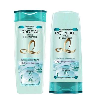 Набор L'Oréal с увлажняющим шампунем и кондиционером с гиалуроновой кислотой