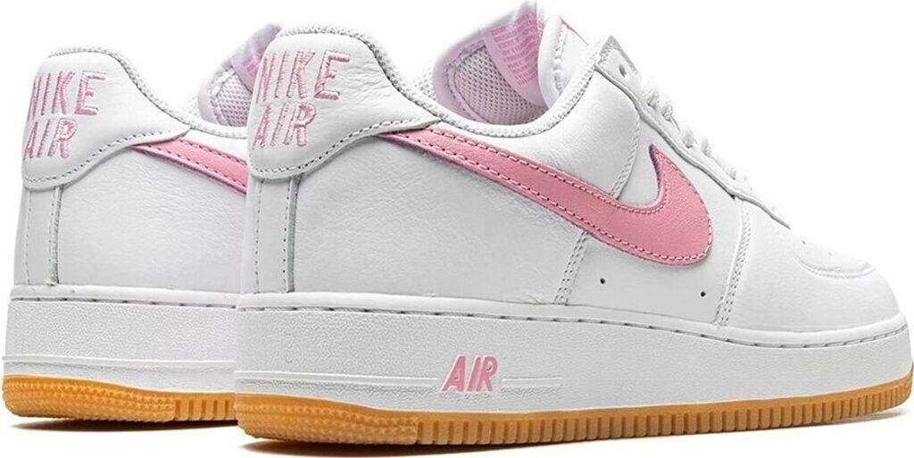 Кроссовки Nike Air Force 1 Low Retro белый/желтый/металлическое золото/розовый