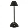 Hestia Matt Black USB LED Touch Table Lamp - Medium