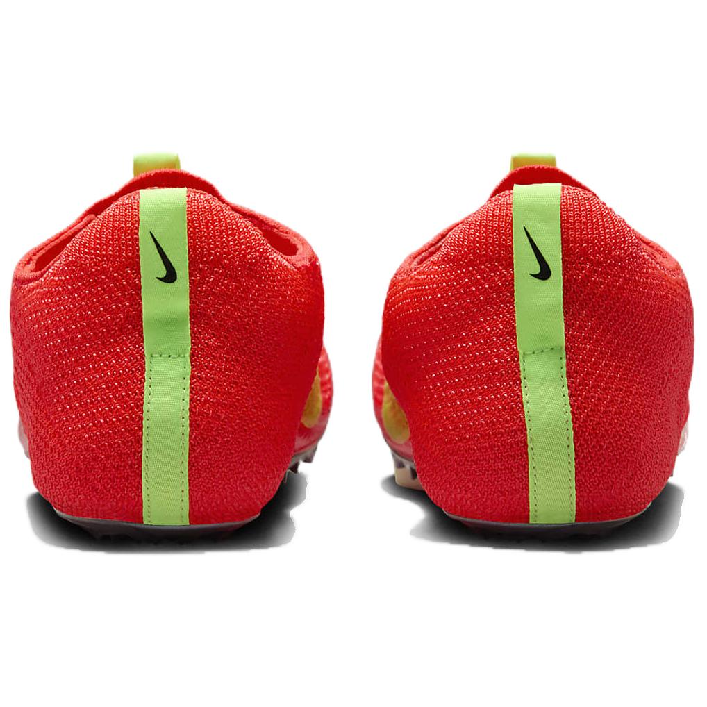 Nike Кроссовки Zoom Superfly Elite 2 Bright Crimson Lime Blast Unisex, красные мятно-пенистые, выцветшие-коралловые FZ9662-600