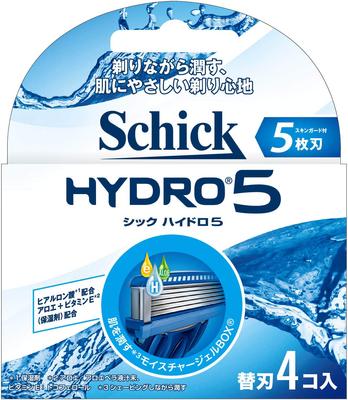 Защитный колпачок для бритвы Schick 5-Blade Hydro 5, 4 шт., для мужских бритв (х 1)