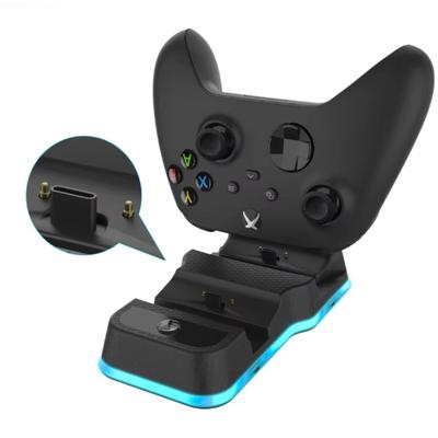 Новая зарядная док-станция для беспроводного геймпада Xbox Series X, подставка для зарядки аккумулятора, станция быстрой зарядки