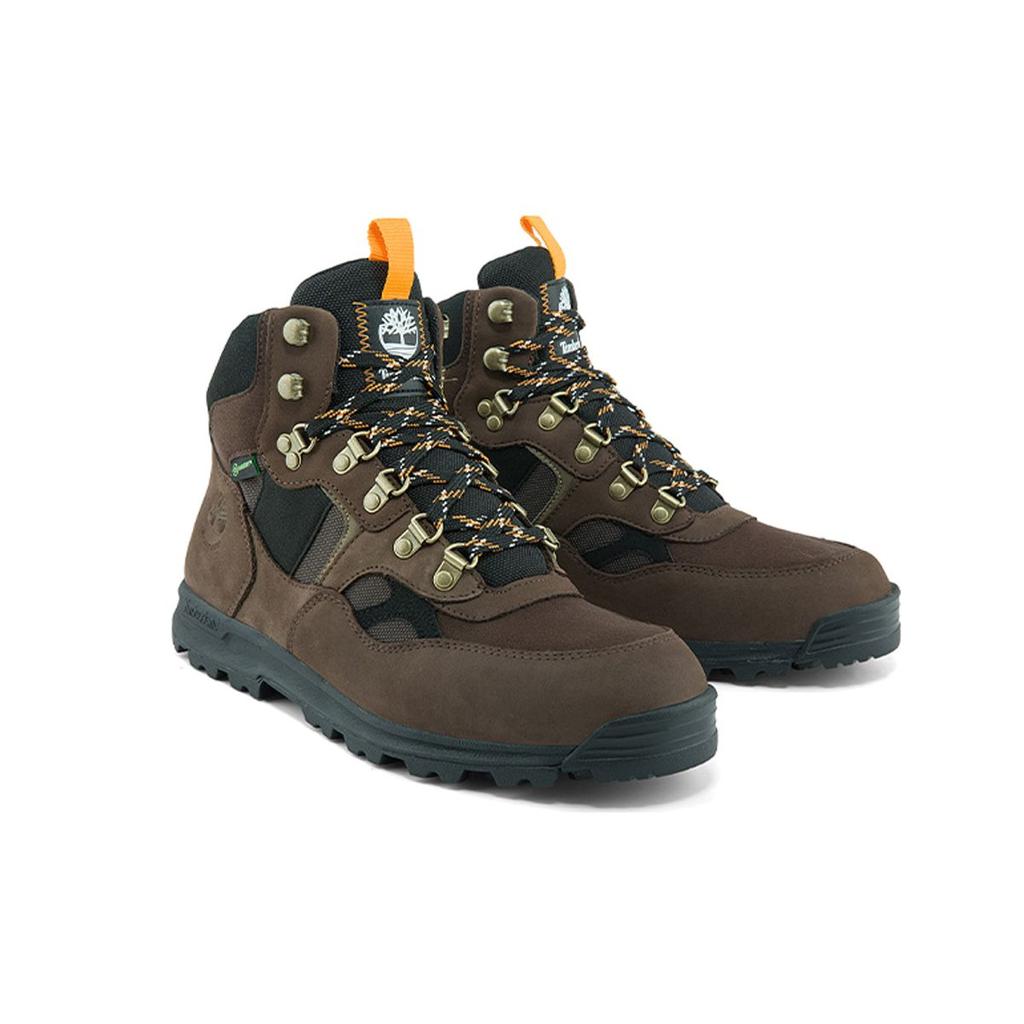 Timberland Euro Hiker Waterproof Durable Shock Absorbing Comfortable Versatile Ankle Outdoor Boots Men Boots Dark-Brown A2BYE