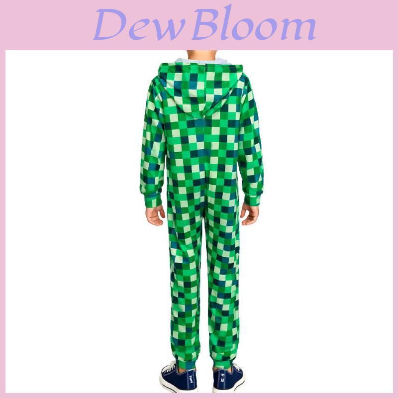 Minecraft Cosplay Costume For Halloween With Polyester Fabric For Teens