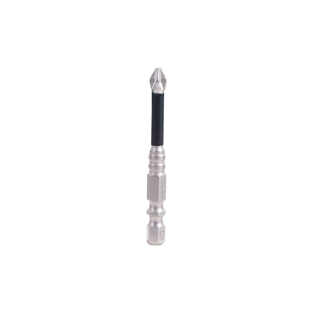 K5 Thread Magnetic Batch Head Impact Resistant Anti-Slip Cross Bit Alloy Steel High Hardness PH2 Screwdriver Bits