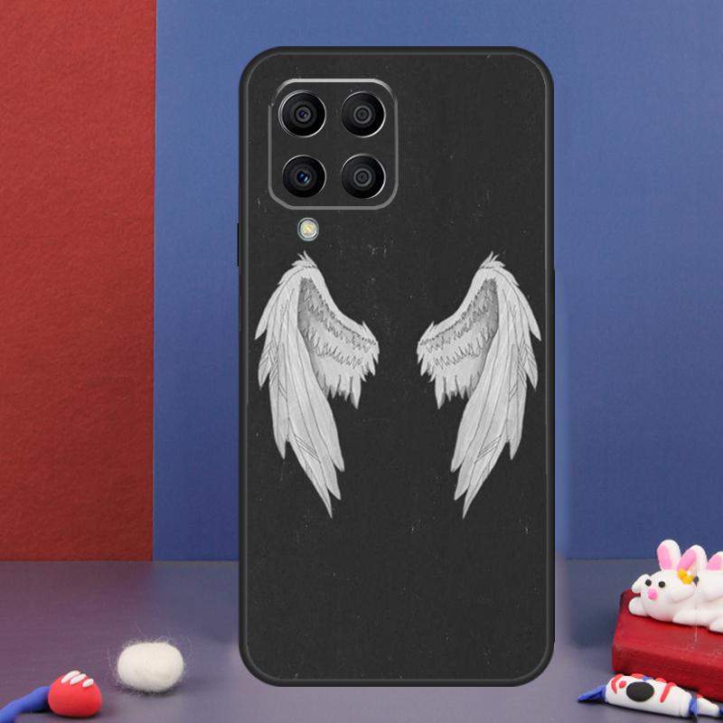 Фантастический Чехол с Крыльями Ангела для Samsung Galaxy M16 M06 M36 M56 M15 M11 M31 M21 M53 M13 M32 M52 M35 M55 M14 M34 M54