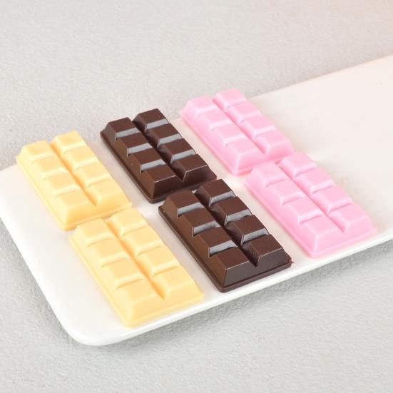 Имитация шоколада, реалистичные украшения для вечеринок, свадеб, Рождества, реалистичные поддельные шоколадные палочки, еда, детские украшения