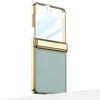 Чехол для мобильного телефона Samsung Z Flip7 Магнитный складной чехол-шарнир Пленка Встроенный гальванизированный ПК Кожаный защитный чехол