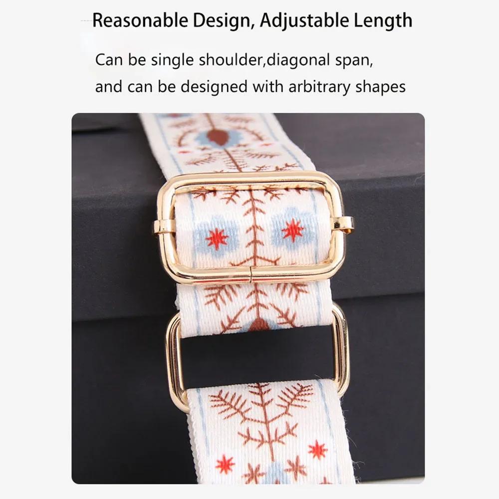 Нейлоновый ремень для сумки Регулируемый Женский Crossbody Плечевой ремень Мягкие сменные ремни Широкий ремень для кошелька Ремешки для сумок-цепочек Аксессуары