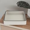 PU Leather Jewelry Organizer Box Storage Box Storage Plate  Home Entrance