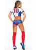Baby Cheerleader Football Stage Outfit: European & American Nightclub Bar Uniform