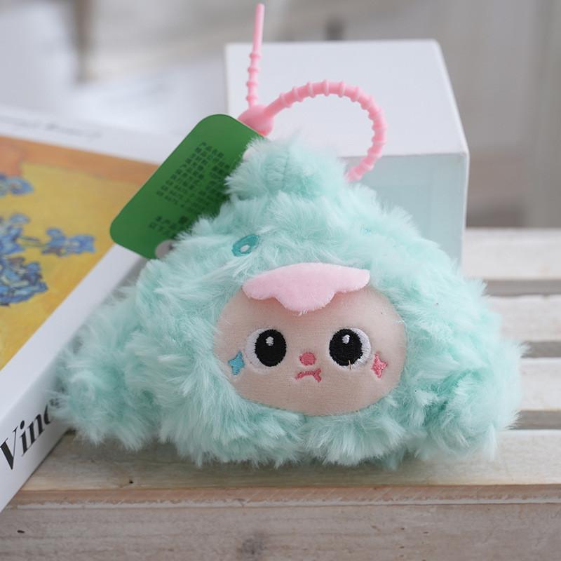 Кролик Три Малыша Мультяшный Кошелек для Монет Плюшевый Брелок Подвеска Для Детей Подростков И